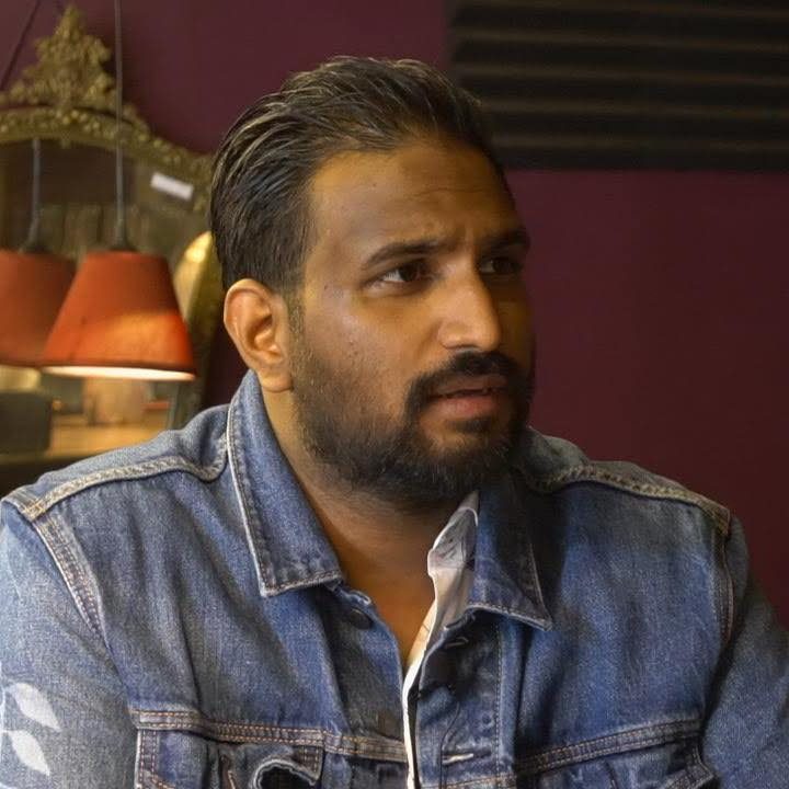 Eashaan Dassanayaka on the night of filming